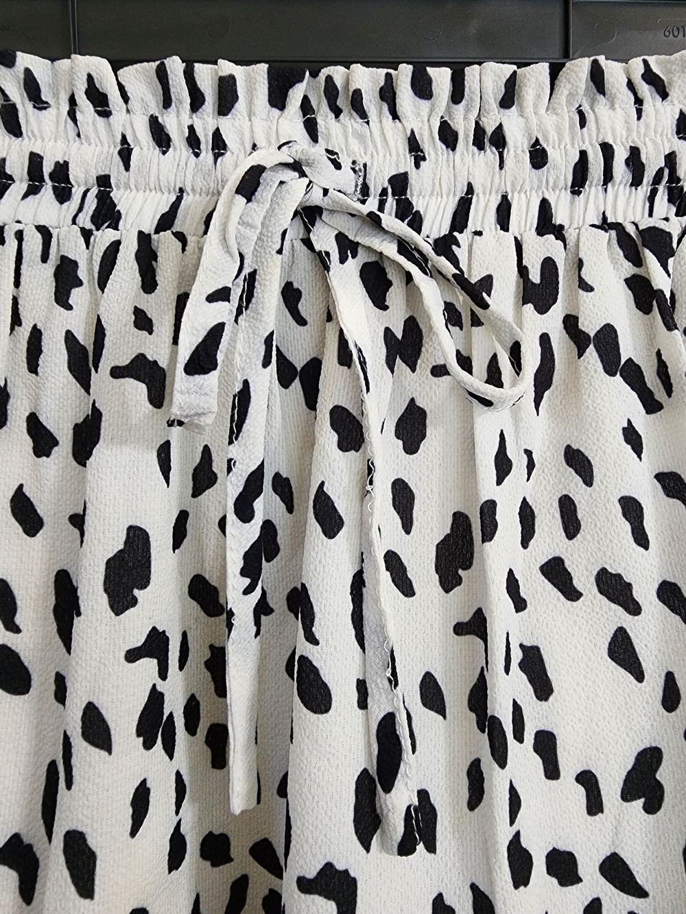 Princess Polly Dalmatian Print Tiered Mini Skirt US 6 Ruffle Hem - Picture 7 of 9